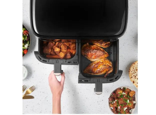 აეროგრილი Russell Hobbs 27680-56/RH Satisfry Dual Basket Air Fry, 11 image