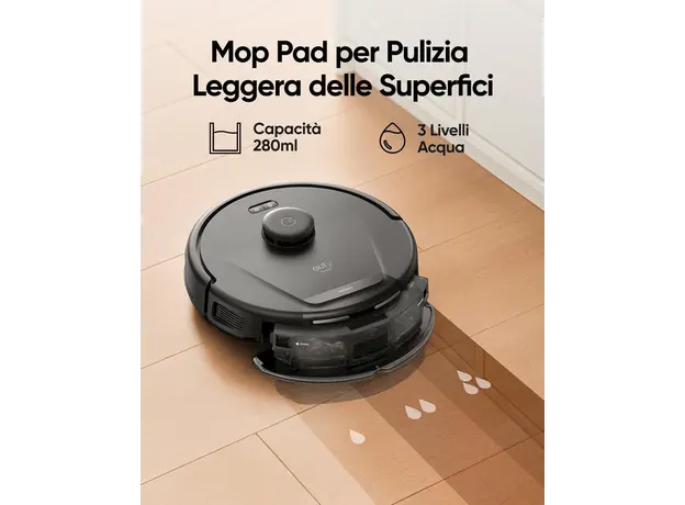 მტვერსასრუტი Eufy Clean L60 Hybrid B2B - Europe (excluded UK plug) Black Iteration 1, 4 image