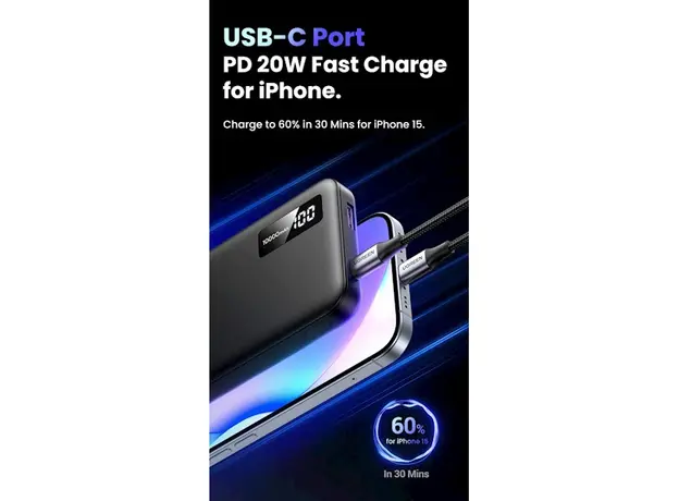 პორტატული დამტენი Ugreen GXT721SM RUYA PRO GM CHAIR SUPERMAN, 4 image