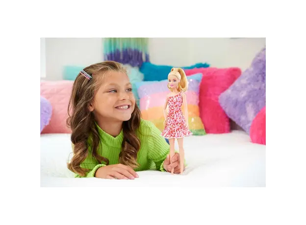 ბარბის თოჯინა Mattel Barbie Fashionistas Doll - Distorted Dots Dress (New pack.), 5 image