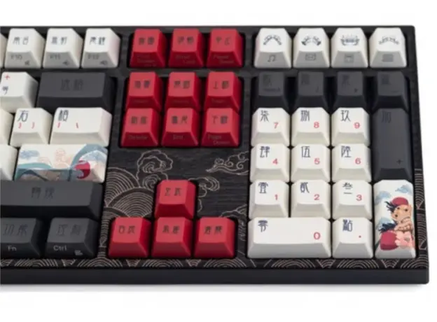 კლავიატურა Varmilo VEM108 Beijing Opera EC V2 Violet UA, 4 image