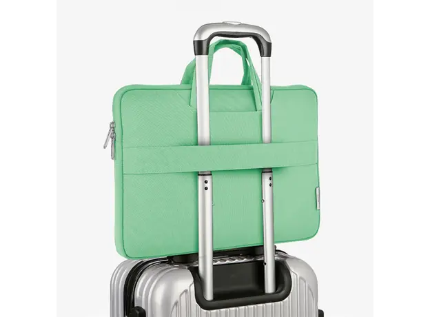 ნოუთბუქის ჩანთა WiWU 14'' Vivi Laptop Handbag Green, 6 image