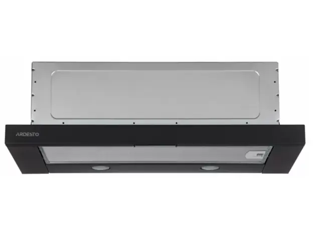 გამწოვი Ardesto Hood telescopic, 60cm, 450m3h, metal, 2х1W LED, button, black