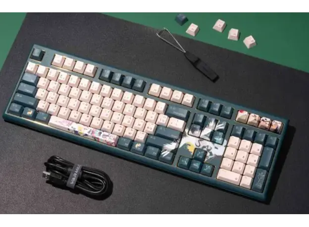 კლავიატურა Varmilo Lure VBS108 Crane Cherry MX Red UA, 3 image