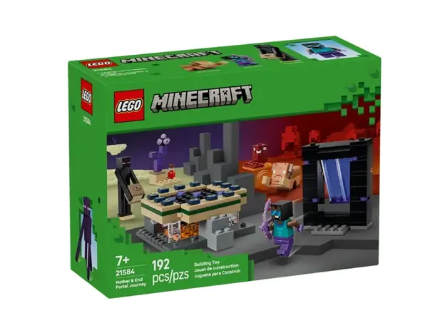 ლეგო LEGO Constructor Minecraft Nether & End Portal Journey, 2 image