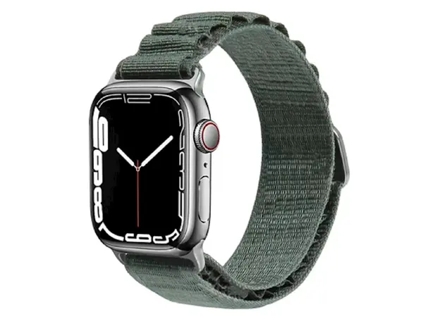 სმარტ საათის სამაჯური WiWU Nylon Watch Band for Apple Watch 38/40/41mm Green, 4 image