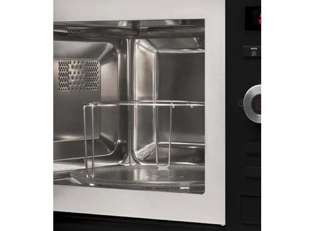 ჩასაშენებელი მიკროტალღური ღუმელი Hansa built-in, 20L, electrical control, 800W, grill, display, button opening, black, 6 image