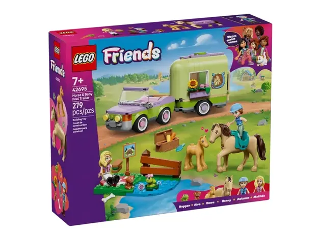 ლეგო LEGO Constructor Friends Horse & Baby Foal Trailer, 2 image