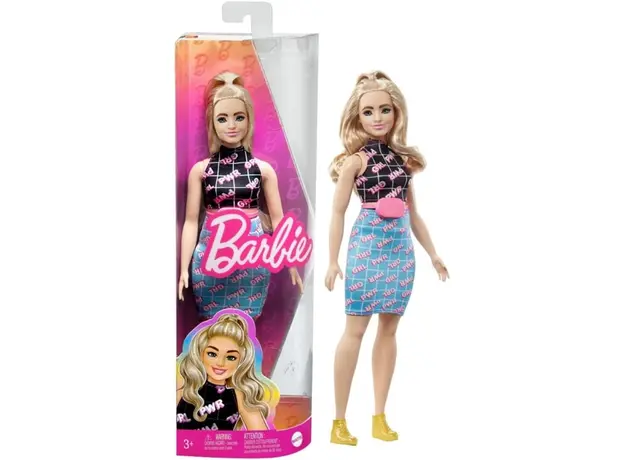 ბარბის თოჯინა Mattel Barbie Fashionistas Doll - Girl Power Set (New pack.)