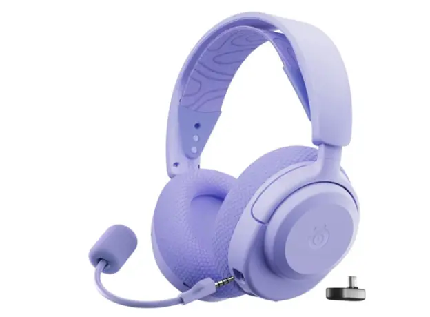 ყურსასმენი SteelSeries Gaming Headset Arctis Nova 3PW, BT/WL, lavender, 2 image