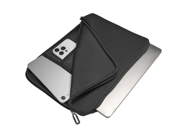 ნოუთბუქის ჩანთა Tucano SLEEVE DOPPIO FOR LAPTOP 13"/14", BLACK, 3 image