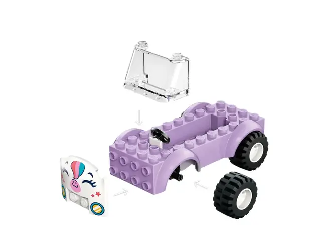 ლეგო LEGO Constructor Friends Unicorn Cake Delivery Car, 4 image