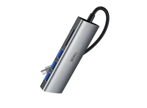 ადაპტერი WiWU Alpha 532ST Grey, 3 image