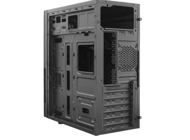 კომპიუტერის ქეისი SBOX PC CASE PCC-180 ATX + POWER SUPPLY PSU-400, 4 image
