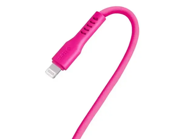 კაბელი TTEC USB-C - LIGHTNING CHARGE/DATA CABLE, 120CM NEON PINK, 3 image