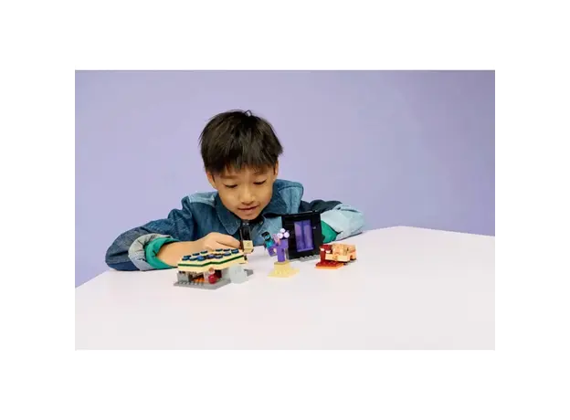 ლეგო LEGO Constructor Minecraft Nether & End Portal Journey, 6 image