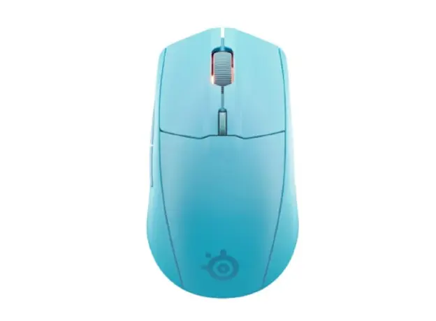 მაუსი SteelSeries Mouse Rival 3 Gen 2, RGB, USB-A/WL/BT, aqua