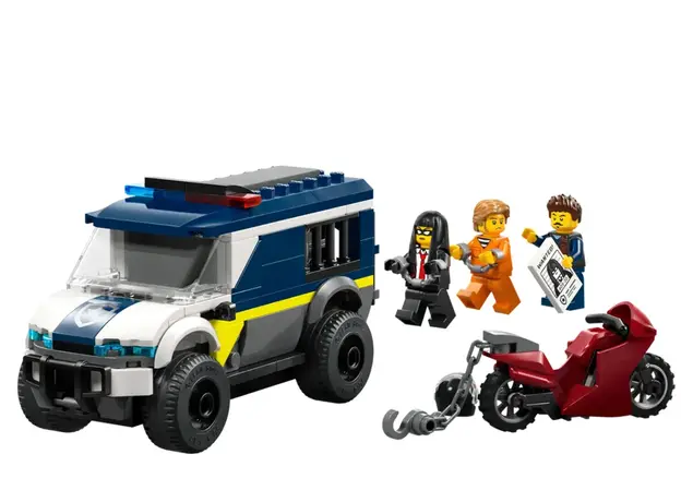 ლეგო LEGO Constructor City Police Prisoner Transport Van, 5 image