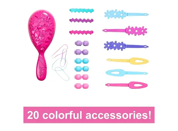 ბარბის სათამაშო ნაკრები MATTEL Barbie Value Styling Head - Blonde, 4 image