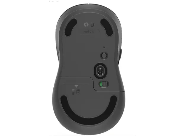 მაუსი LOGITECH M650 Signature Bluetooth Mouse - GRAPHITE, 5 image
