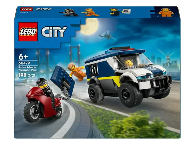 ლეგო LEGO Constructor City Police Prisoner Transport Van