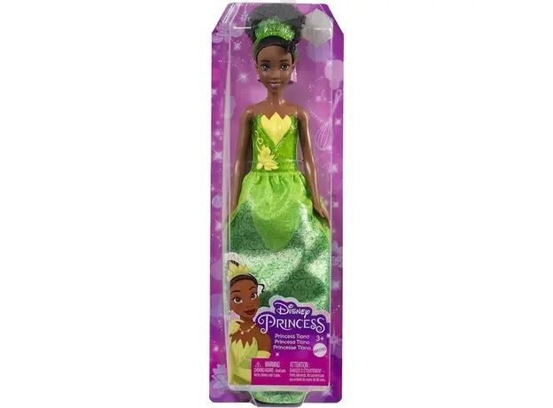 თოჯინა MATTEL Disney Princess Fashion Core Doll - Tiana, 3 image