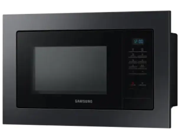 Microwave oven SAMSUNG MG23A7013AA/BW Black / Grill / 1300 W / Display / 489x275x362 CM / 23 Litres, 3 image