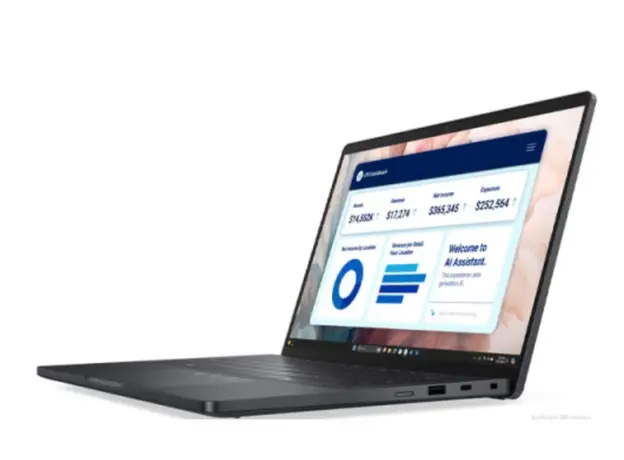 ნოუთბუქი Dell Pro 13 Premium/Ultra 7 268V/32GB 8533 MT/s/1TB/13.3" Touch QHD+ 500nit/HDR+ IR Cam Mic/WiFi 7 + BT/Eng Backlit /FngPr/3Cell/5G/W11P Copilot+PC/3Y, 3 image