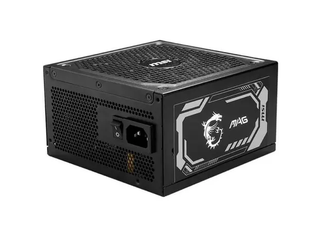კვების ბლოკი MSI PSU MAG A1000GL PCIE5 90%, 80 PLUS Gold, 135mm, 1xMB 24pin, 2xCPU(4+4 pin), 4xMolex, 12xSATA, 4xPCIe 8pin(6+2), 1xPCIe GEN5 16pin, Fully Modular, 3 image