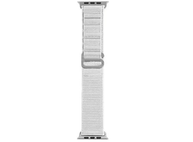 სმარტ საათის სამაჯური WiWU Nylon Watch Band for Apple Watch 42/44/45/49 White, 3 image