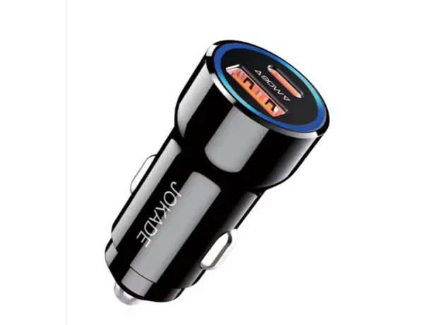მანქანის დამტენი Jokade JH047 Dual Port Car Charger  90W
