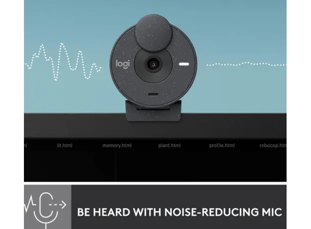 ვებკამერა LOGITECH Brio 300 Full HD webcam - GRAPHITE - USB - EMEA28-935, 3 image