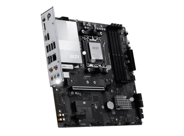 დედა დაფა MSI Motherboard PRO B840M-P WIFI6E sAM5 B840 4xDDR5 M.2 HDMI WiFi BT mATX, 4 image