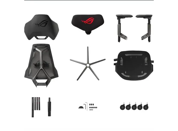 Gaming chair Asus ROG SL400 (90GC0120-MSG010), 6 image