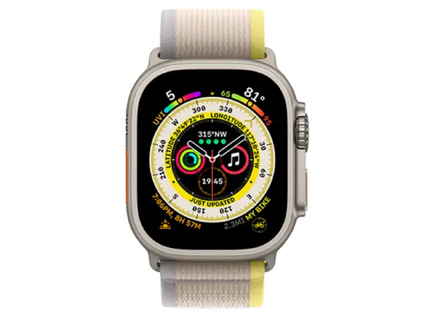 სმარტ საათის სამაჯური WiWU Trail Loop Watch Band 38/40/41mm Yellow/Ivory, 4 image