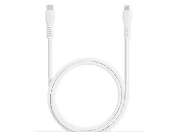 კაბელი TTEC USB-C - LIGHTNING CHARGE/DATA CABLE, 120CM WHITE, 3 image