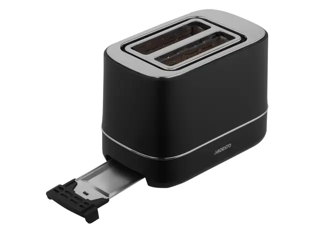 ტოსტერი Ardesto toaster Timeless Elegance, 800W, plastic, 2 slots, black, 5 image