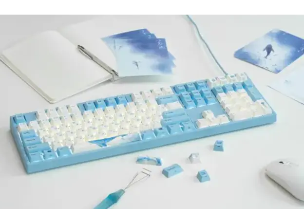 კლავიატურა Varmilo VA108M Sea Melody Cherry MX Brown, 4 image