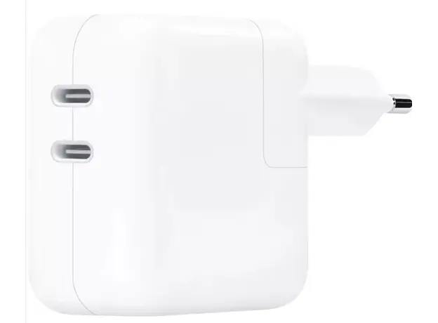 ადაპტერი Apple 35W Dual USB-C Power Adapter,Model A2676