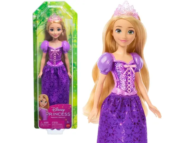 თოჯინა MATTEL Disney Princess Fashion Core Doll - Rapunzel, 2 image