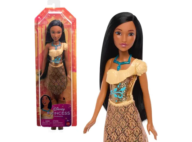 თოჯინა MATTEL Disney Princess Fashion Core Doll - Pochaontas, 2 image