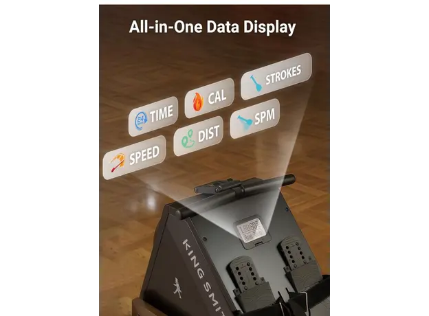 მინი ტრენაჟორი Kingsmith WR20 Rowing Machine, 4 image