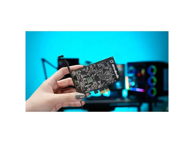 ვიდეო ჩამწერი AVerMedia Capture Card GC571, 2160p60(pass-through) 2160p30(record), grey, 4 image