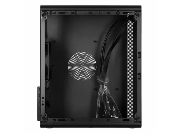 კომპიუტერის ქეისი 2E-V285B, PC case 2E Credo V285B without PSU, 1xUSB3.0, 1х USB 2.0, 1xUSB Type-C, 1x120mm, VGA 300mm, mATX, black, 4 image