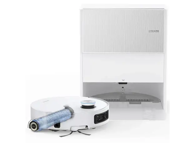 რობოტი მტვერსასრუტი Dreame Robot Vacuum Aqua 10 Ultra Roller Complete White (RLH71DE-1) EUA, 5 image