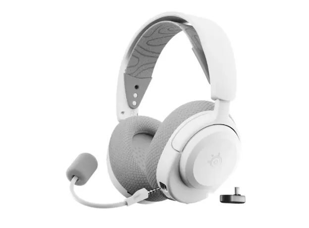 ყურსასმენი SteelSeries Gaming Headset Arctis Nova 3PW, BT/WL, white