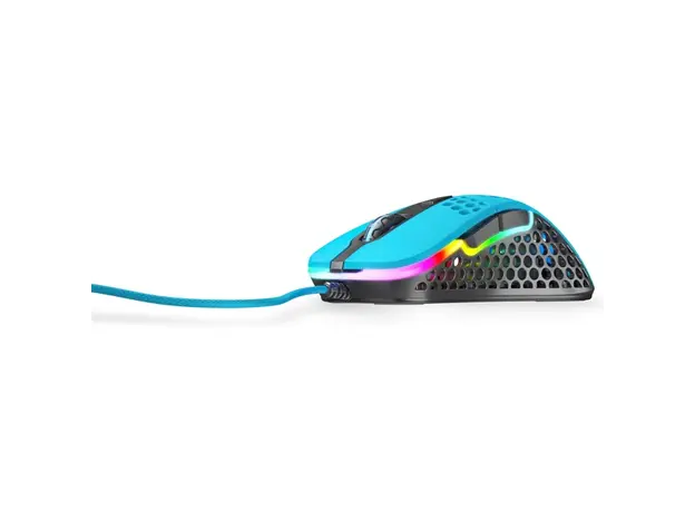 მაუსი Xtrfy Gaming mouse M4 RGB USB Miami Blue, 6 image