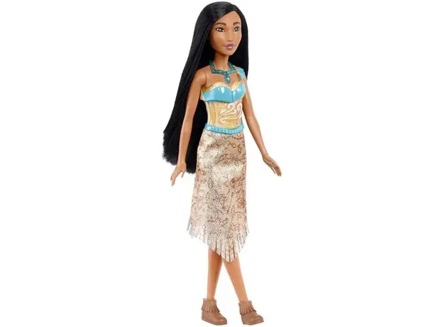 თოჯინა MATTEL Disney Princess Fashion Core Doll - Pochaontas, 4 image