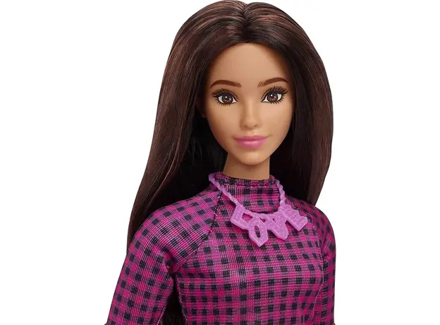 თოჯინა Mattel Barbie® Fashionistas® Doll - PinkCheckers, 4 image