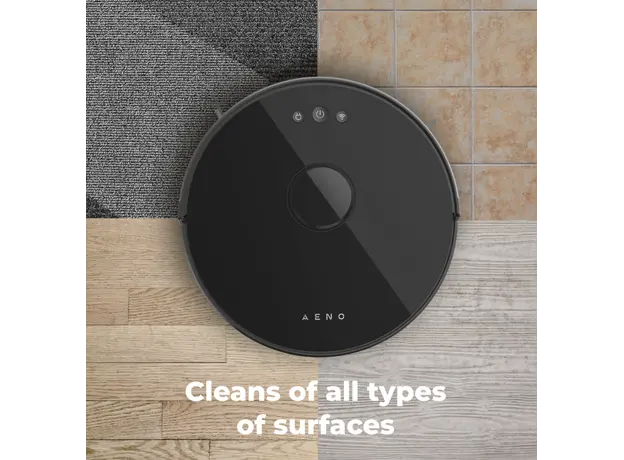 რობოტი მტვერსასრუტი AENO Robot Vacuum Cleaner RC3S: wet & dry cleaning, smart control AENO App, 4 image